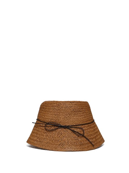 Cappello bucket Nora in rafia Liviana Conti | A6SF03V51-1